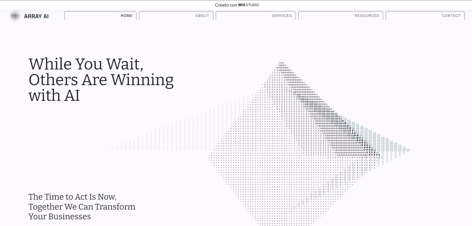 AI abstract Template