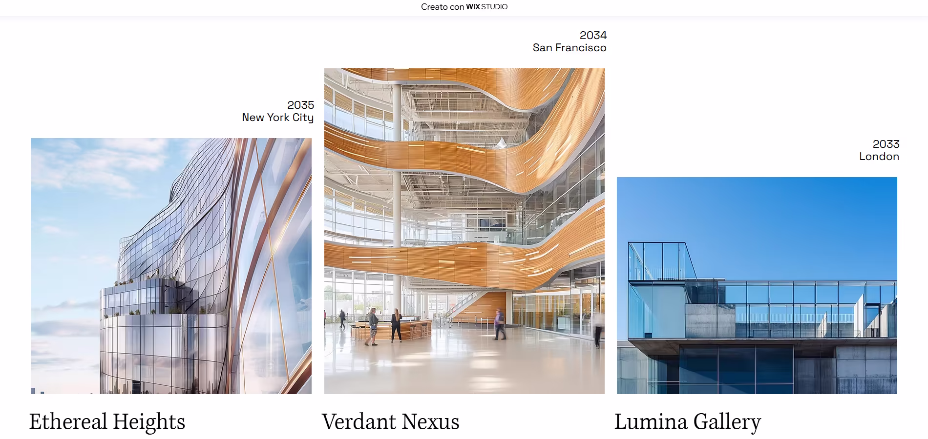 Gallery Items with Different Sizes