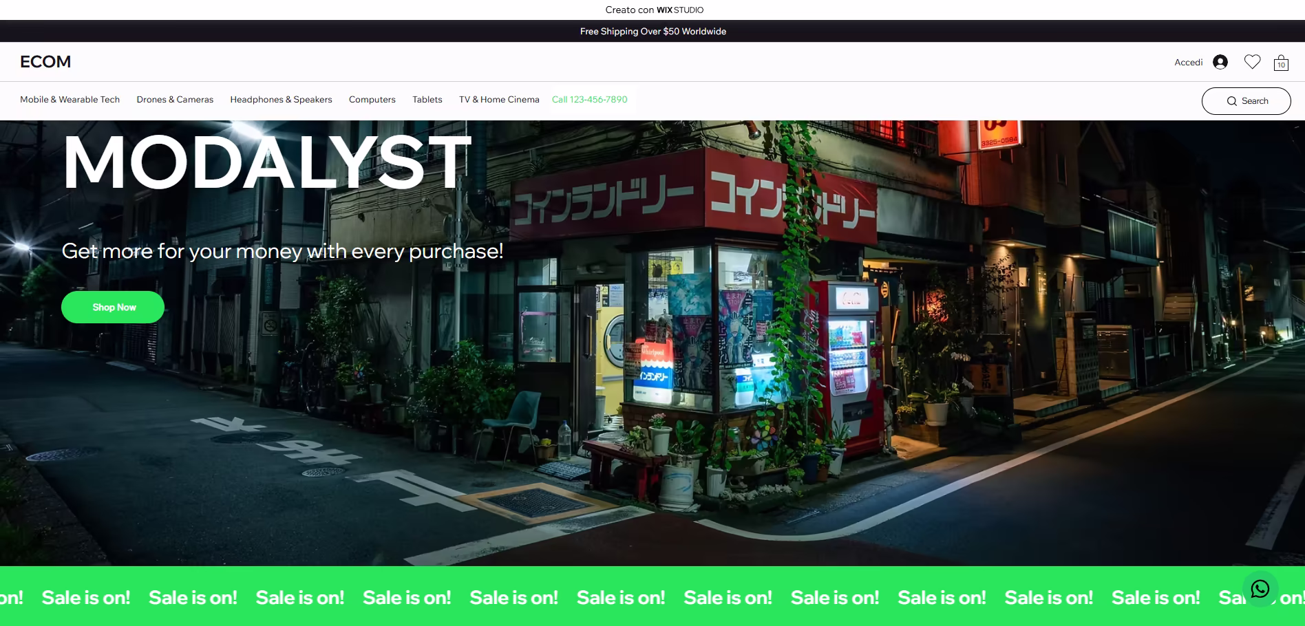 Modalyst Dropshipping + Wix Stores
