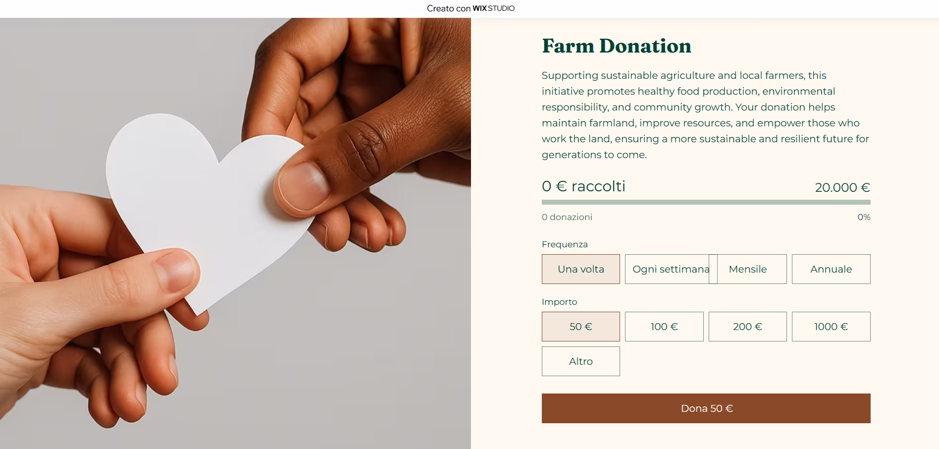Wix Donations
